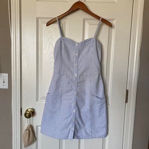 Abercrombie and fitch stripped dress
